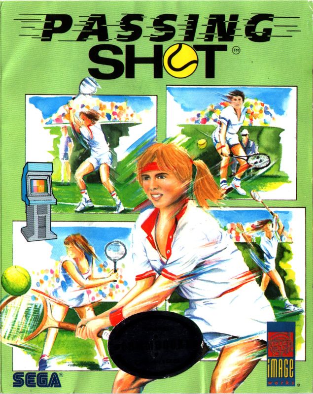 Front Cover for Passing Shot (Commodore 64)