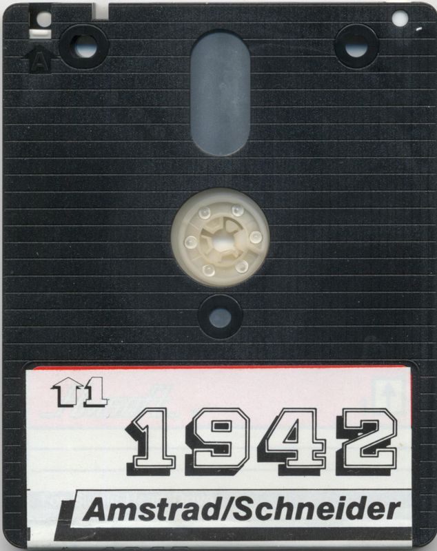 Media for 1942 (Amstrad CPC): Front