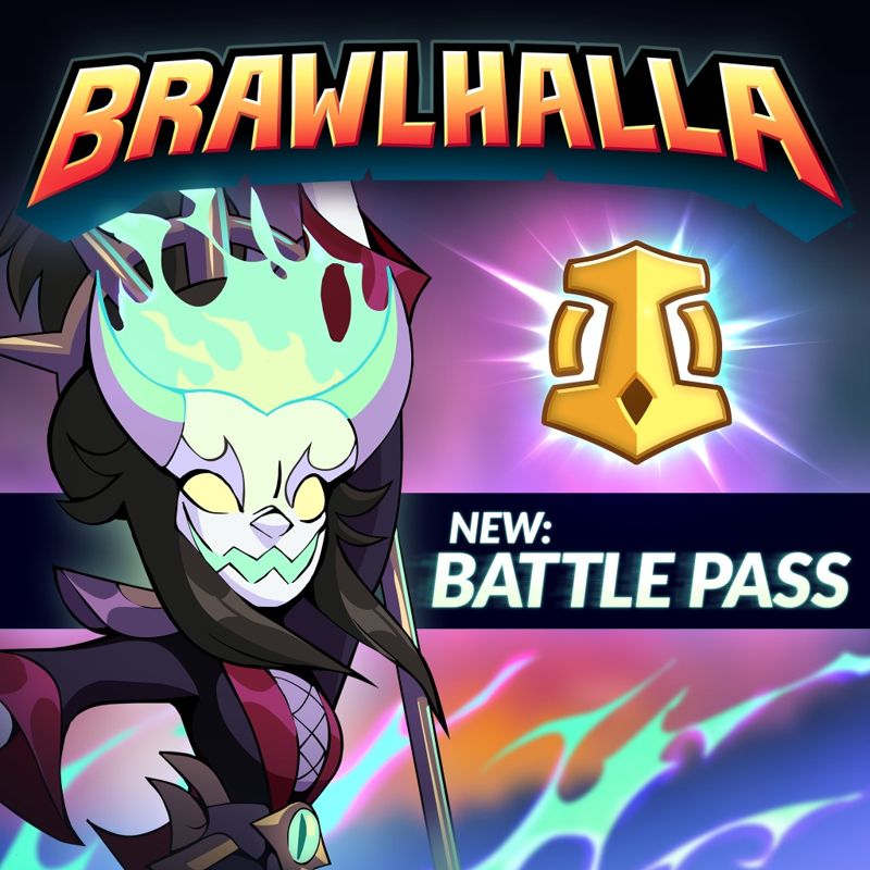 Front Cover for Brawlhalla (PlayStation 4) (download release): New: Battle Pass cover