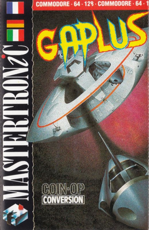 Front Cover for Gaplus (Commodore 64) (Alternate Tape Design)