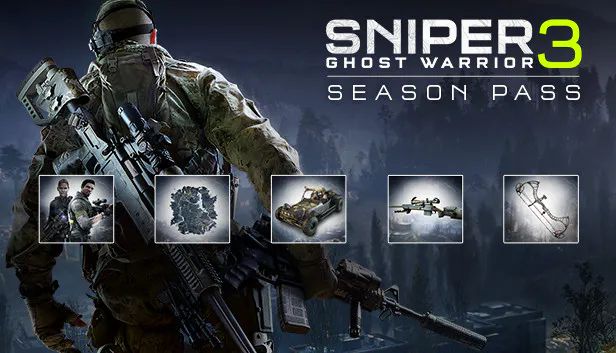 Front Cover for Sniper: Ghost Warrior 3 - Season Pass (Windows) (Humble Store release)