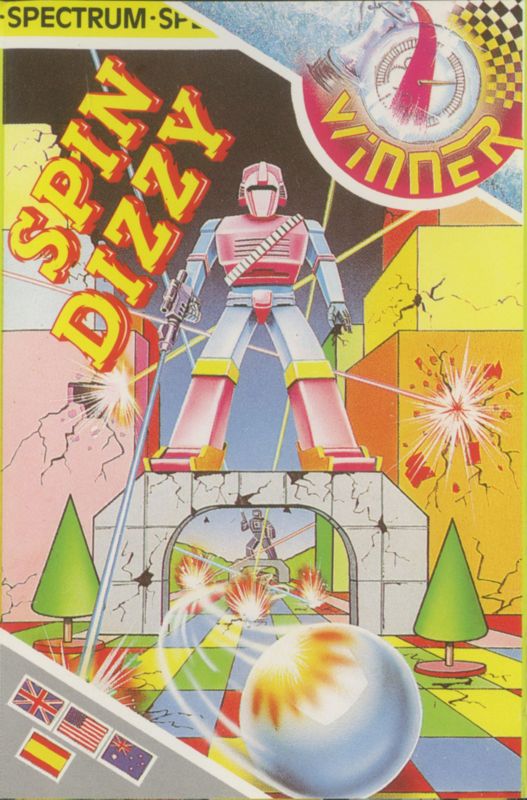 Front Cover for Spindizzy (ZX Spectrum) (budget release)