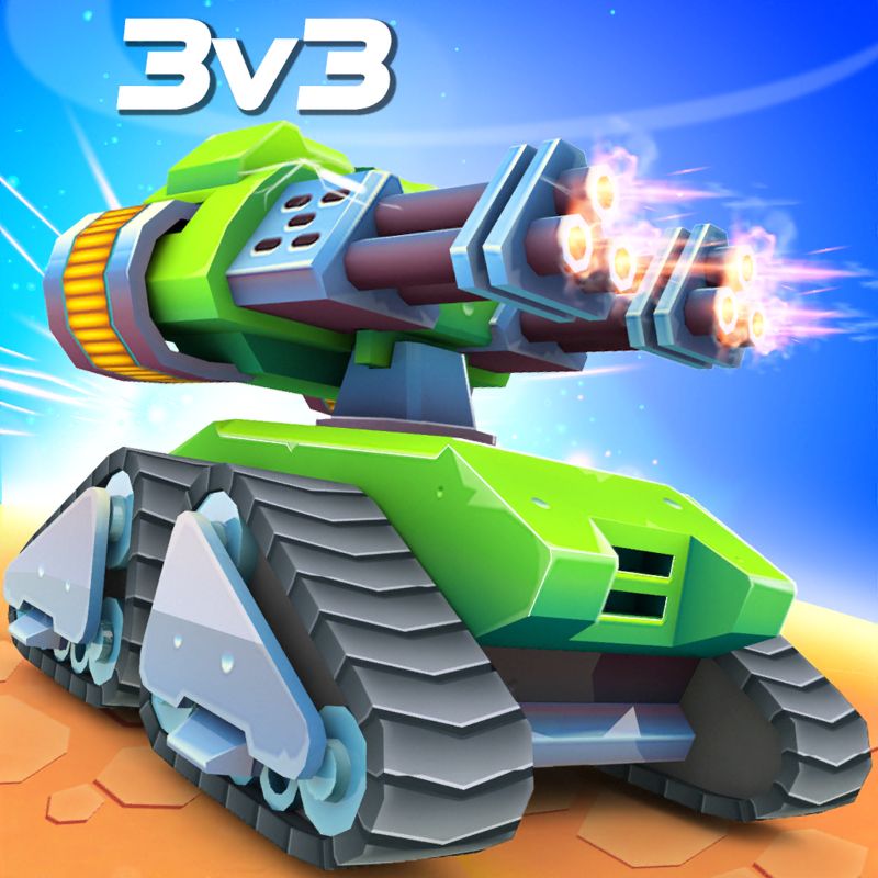 Front Cover for Tanks A Lot: 3v3 (iPad and iPhone)