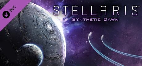 Front Cover for Stellaris: Synthetic Dawn (Linux and Macintosh and Windows) (Steam release): 1st version