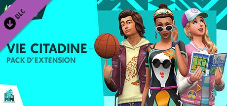 Front Cover for The Sims 4: City Living (Windows) (Steam release): French version