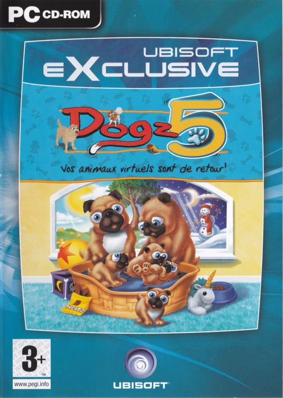 Front Cover for Dogz 5 (Windows) (Ubisoft Exclusive release)