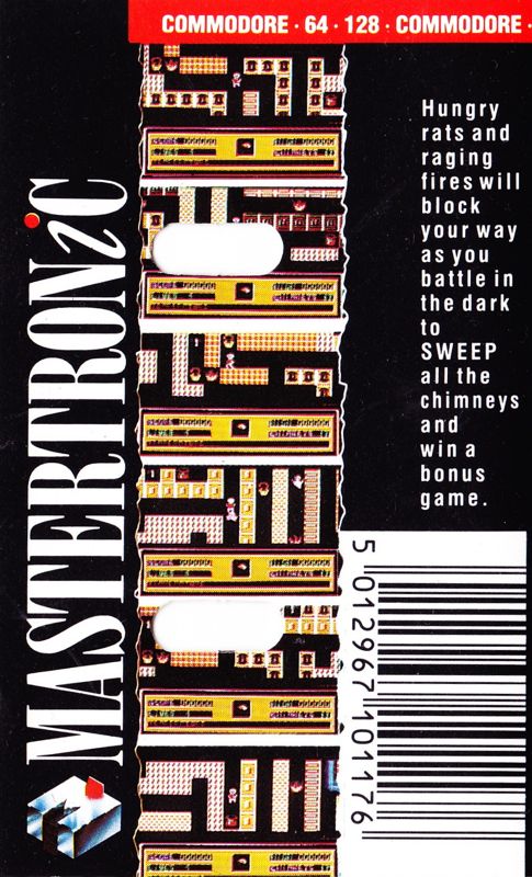 Back Cover for Sweep! (Commodore 64) (Cassette release)