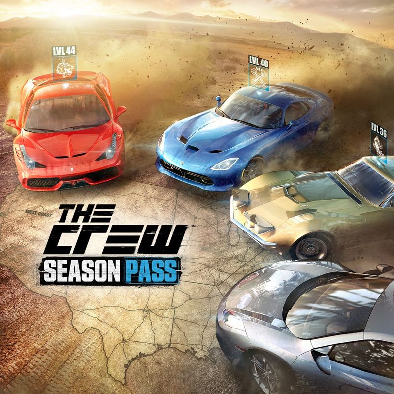 Front Cover for The Crew: Season Pass (PlayStation 4) (PSN (SEN) release)