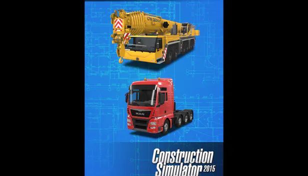 Front Cover for Construction Simulator 2015: Liebherr LTM 1300 6.2 (Linux and Macintosh and Windows) (Humble Store release)