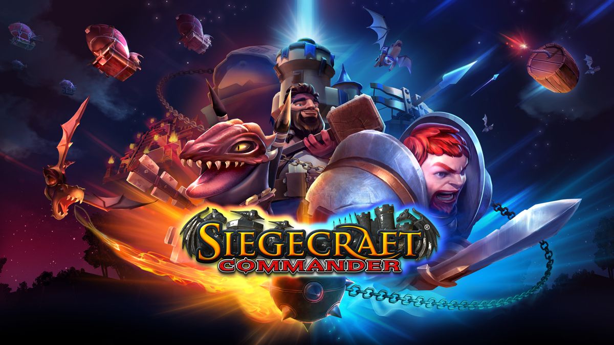 Front Cover for Siegecraft Commander (Nintendo Switch) (download release): 2nd version