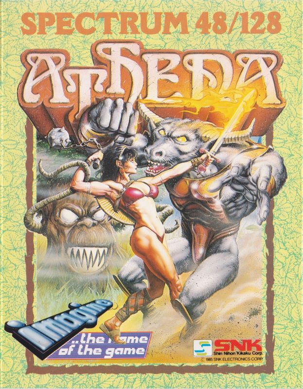 Front Cover for Athena (ZX Spectrum)