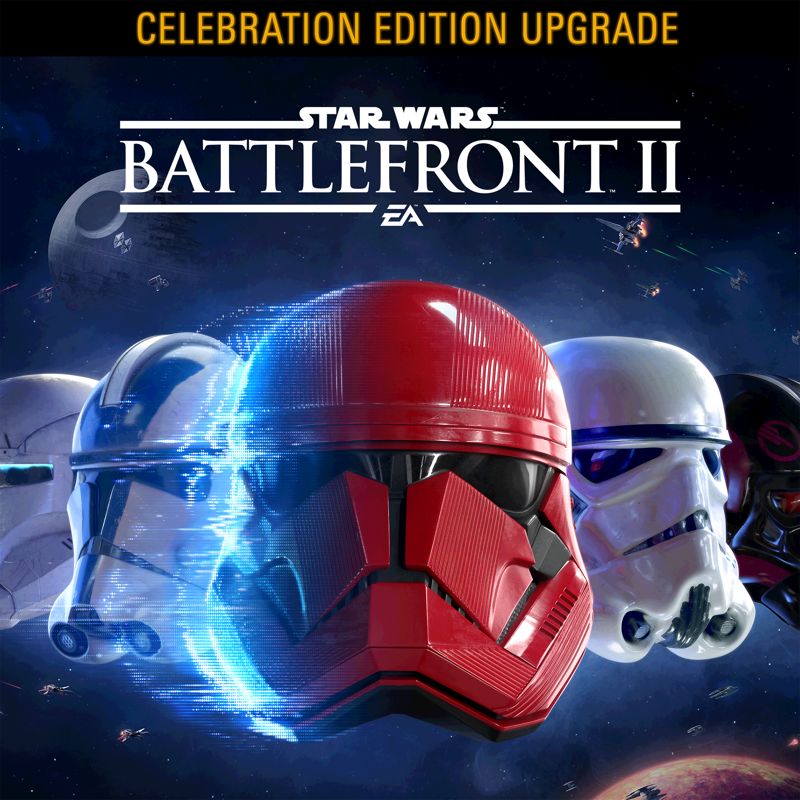 Front Cover for Star Wars: Battlefront II - Celebration Edition Upgrade (PlayStation 4) (download release)