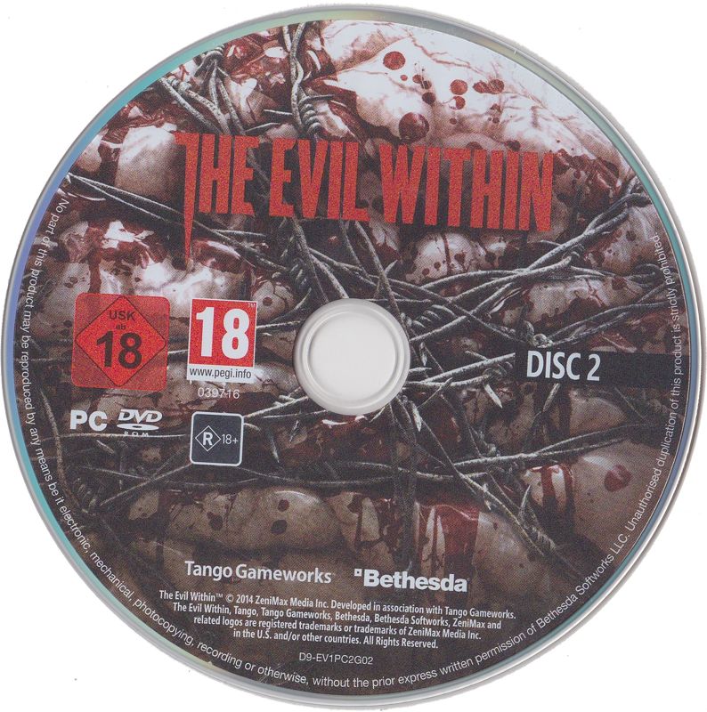 Media for The Evil Within (Limited Edition) (Windows): Disc 2