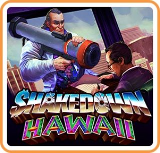 Front Cover for Shakedown: Hawaii (Nintendo 3DS) (download release): 1st version