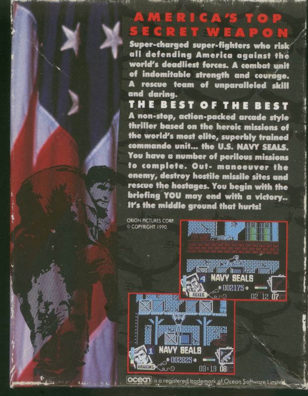 Navy Seals cover or packaging material MobyGames