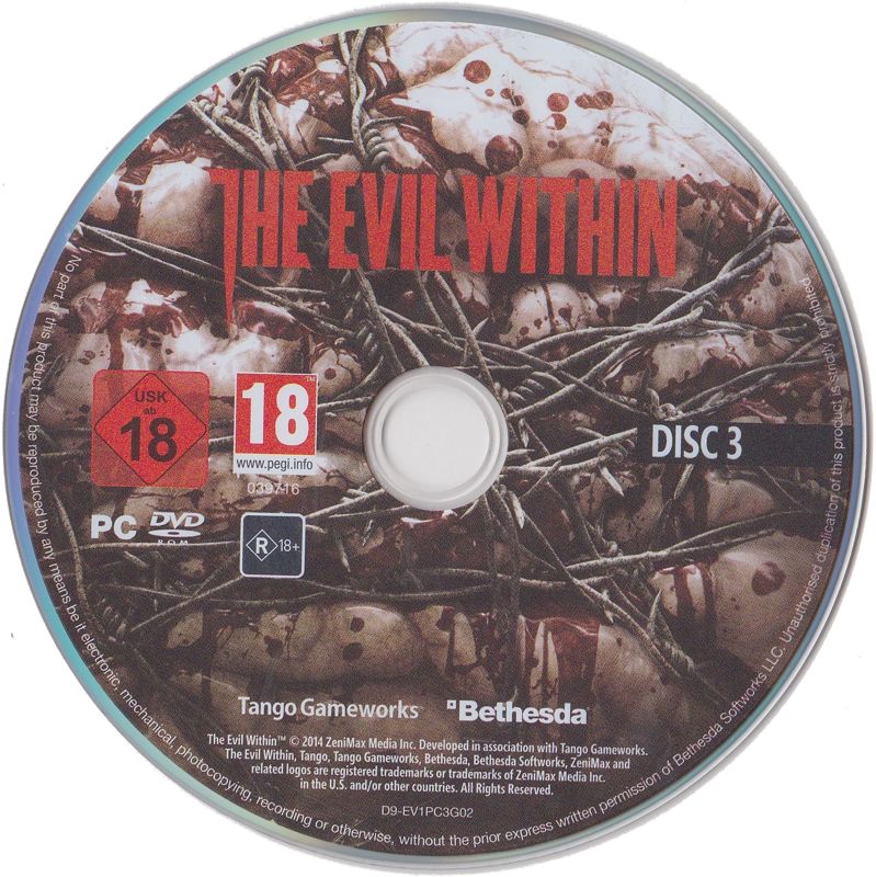 Media for The Evil Within (Limited Edition) (Windows): Disc 3