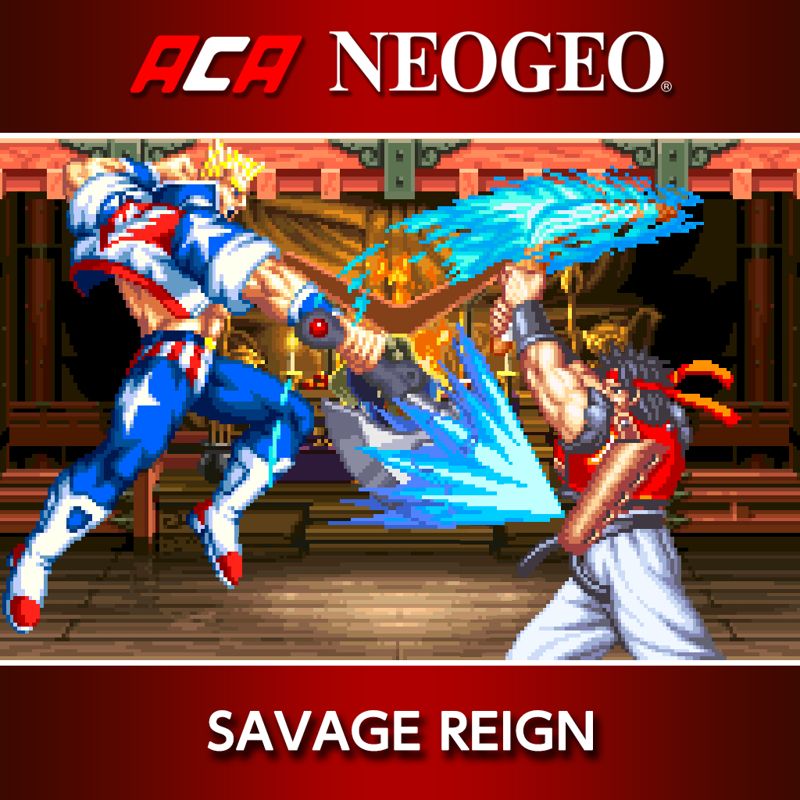 Front Cover for Savage Reign (Nintendo Switch) (download release)