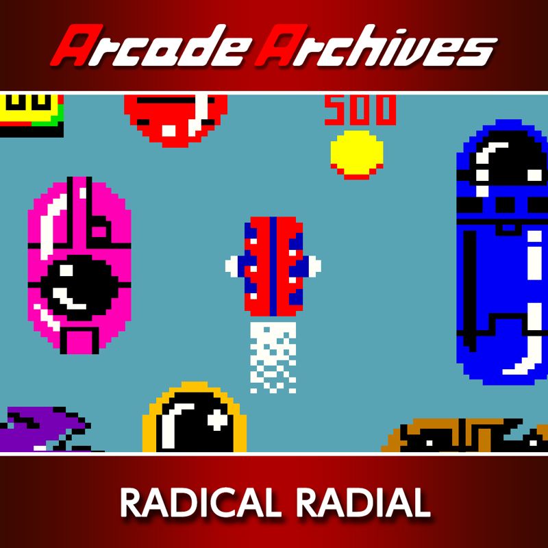 Front Cover for Radical Radial (Nintendo Switch) (download release)