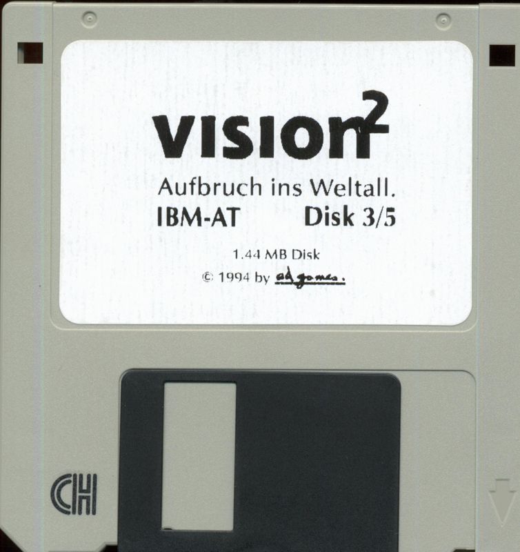Media for Vision² (DOS): Disk 3