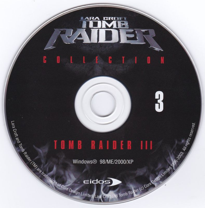 Media for Lara Croft: Tomb Raider Collection (Windows): Disc 3: Tomb Raider III