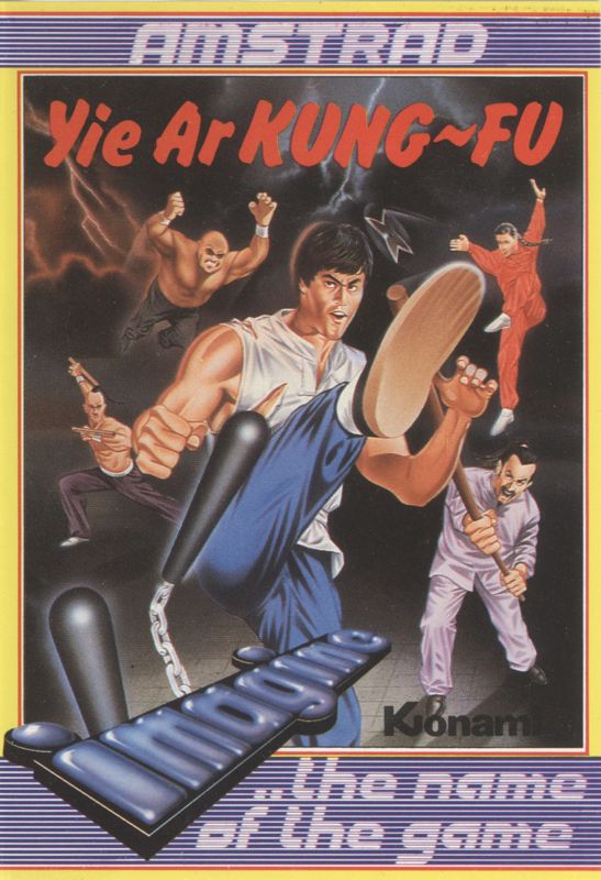 Front Cover for Yie Ar Kung-Fu (Amstrad CPC)