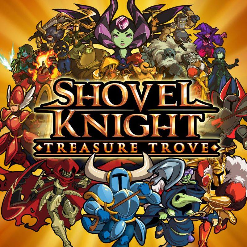 Front Cover for Shovel Knight: Treasure Trove (Nintendo Switch) (download release): 2nd version