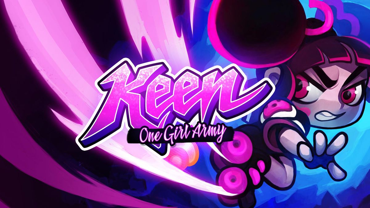 Front Cover for Keen: One Girl Army (Nintendo Switch) (download release)