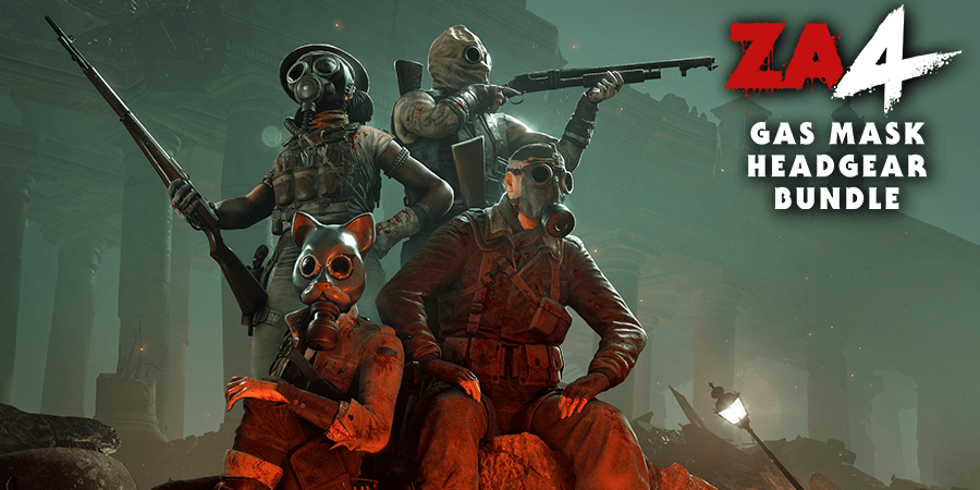 Front Cover for Zombie Army 4: Dead War - Gas Mask Pack (Windows) (Epic Games Store release)