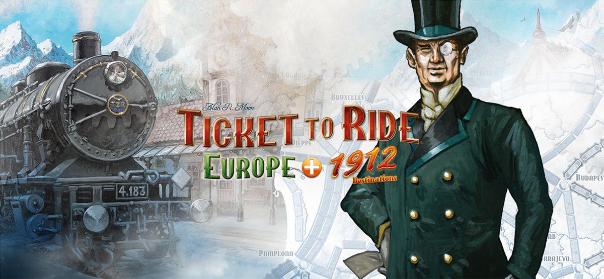 Front Cover for Ticket to Ride: Europe (Macintosh and Windows) (GOG.com release)