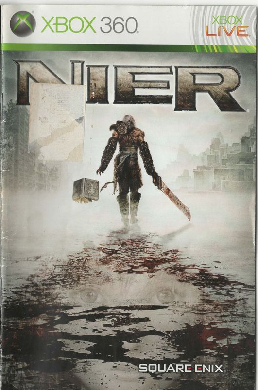 Manual for NieR (Xbox 360): Front