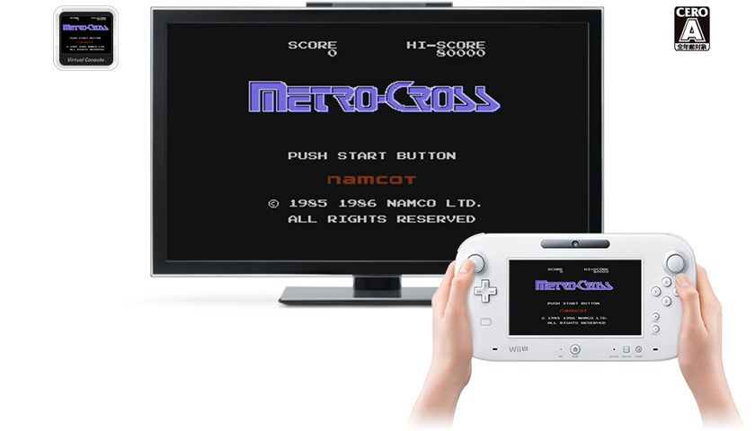 Front Cover for Metro Cross (Wii U)