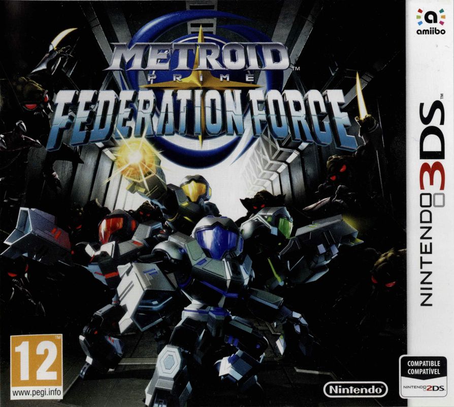 Front Cover for Metroid Prime: Federation Force (Nintendo 3DS)