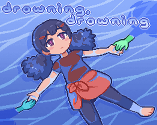 Front Cover for Drowning, Drowning (Windows) (itch.io release)