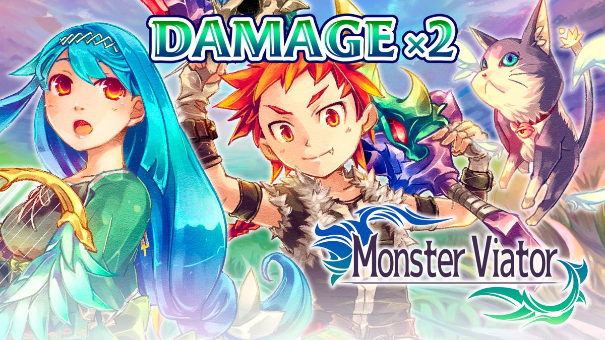 Front Cover for Monster Viator: Damage x2 (Nintendo Switch) (download release)