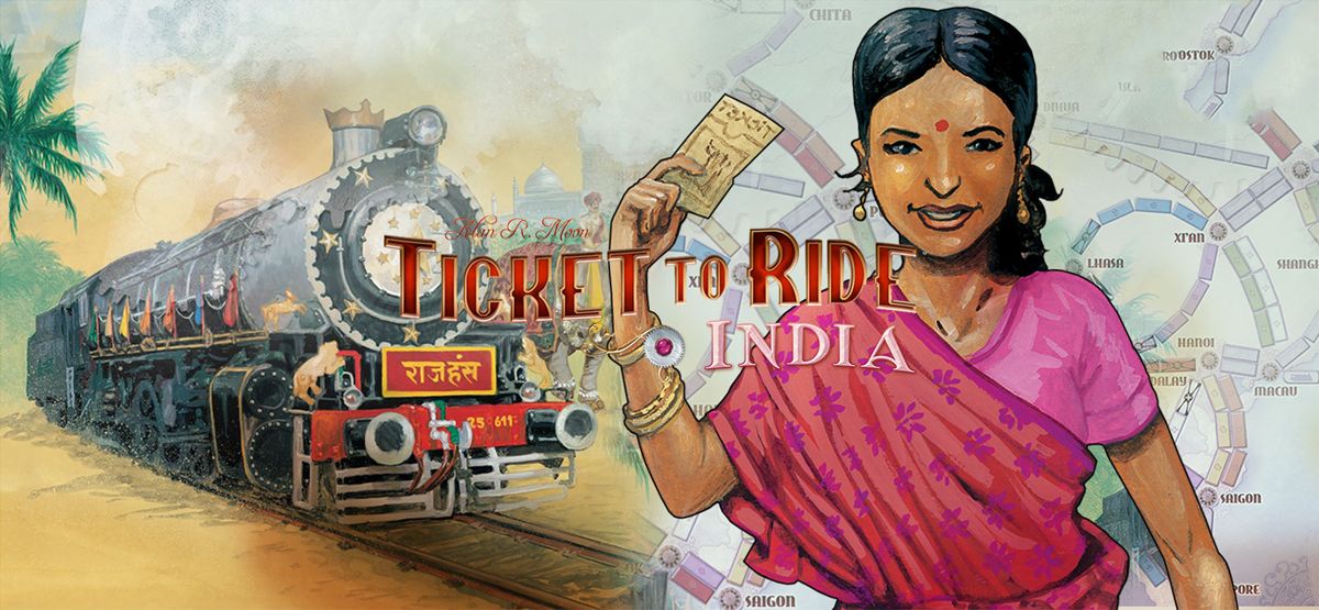 Ticket to Ride: India cover or packaging material - MobyGames