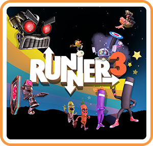 Front Cover for Runner3 (Nintendo Switch) (download release): 3rd version