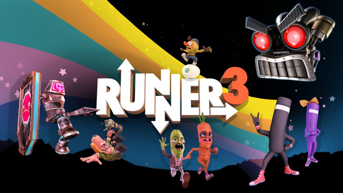 Front Cover for Runner3 (Nintendo Switch) (download release): 4th version