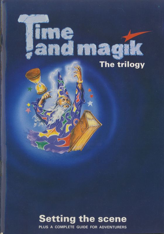 Manual for Time and Magik: The Trilogy (ZX Spectrum): Front