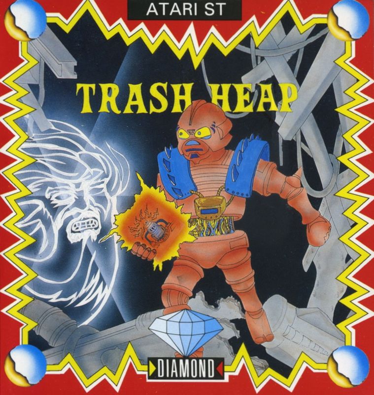 Front Cover for Trash Heap (Atari ST)