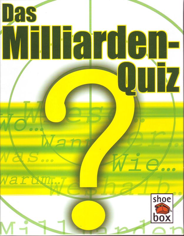 Front Cover for Das Milliarden-Quiz (Windows)