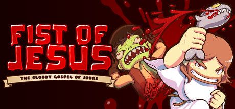 Front Cover for Fist of Jesus: the Bloody Gospel of Judas (Linux and Macintosh and Windows) (Steam release)