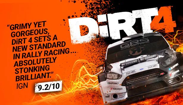 Front Cover for DiRT 4 (Linux and Macintosh and Windows) (Humble Store release)