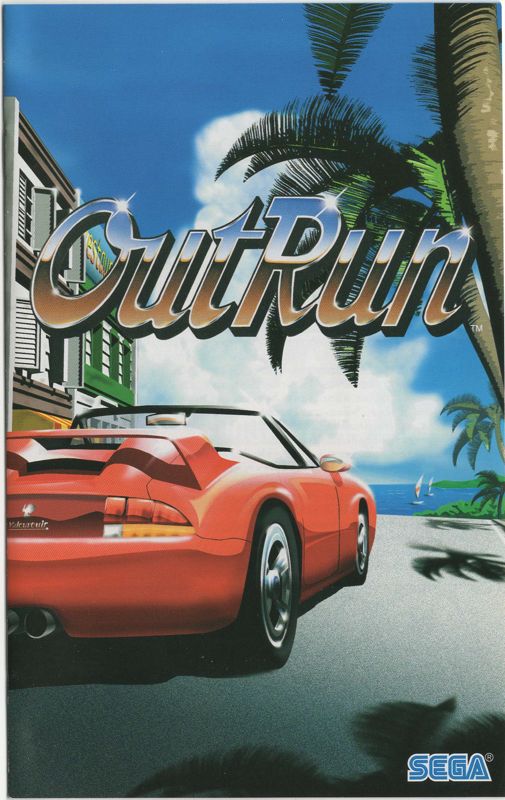 Sega Ages 2500: Vol.13 - OutRun cover or packaging material