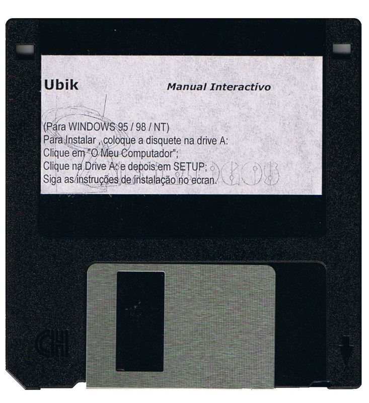 Media for Ubik (Windows): Portuguese "Interactive manual" Disc