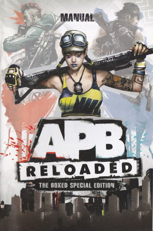 Manual for APB: Reloaded (Windows) (The Boxed Special Edition): Front