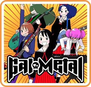 Front Cover for Gal Metal! (Nintendo Switch) (download release): 1st version