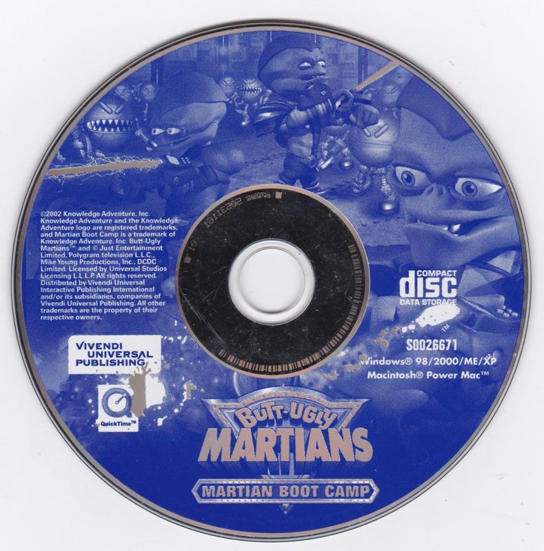 Media for Butt-Ugly Martians: Martian Boot Camp (Macintosh and Windows)