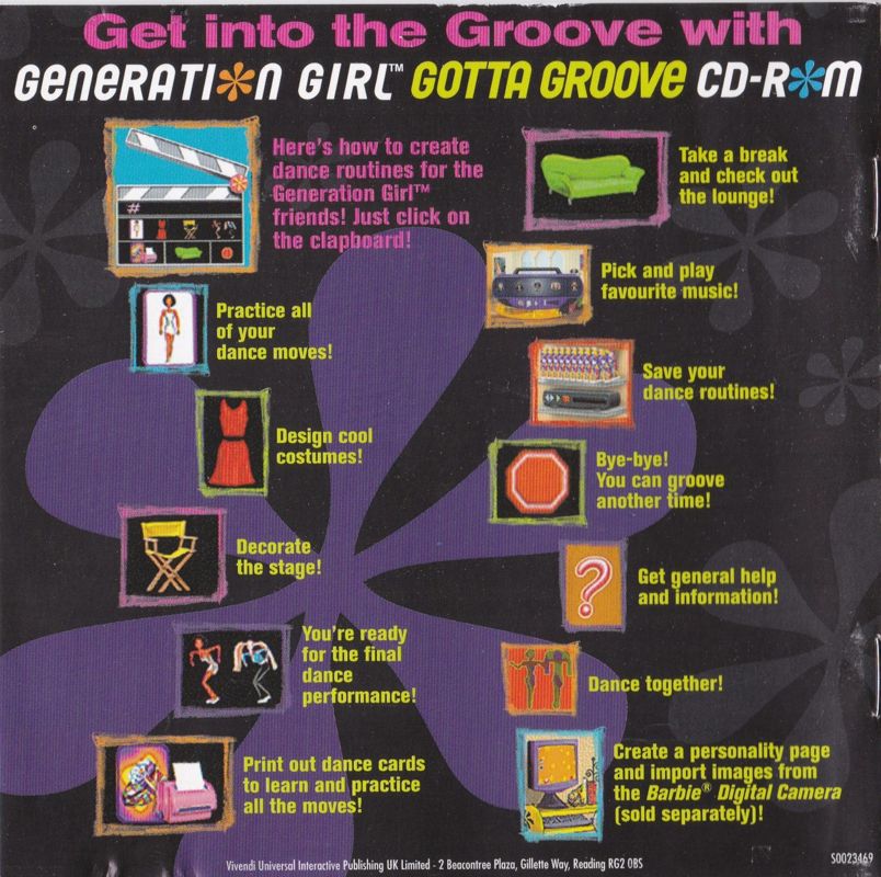 Barbie Generation Girl Gotta Groove CD ROM cover or packaging material MobyGames