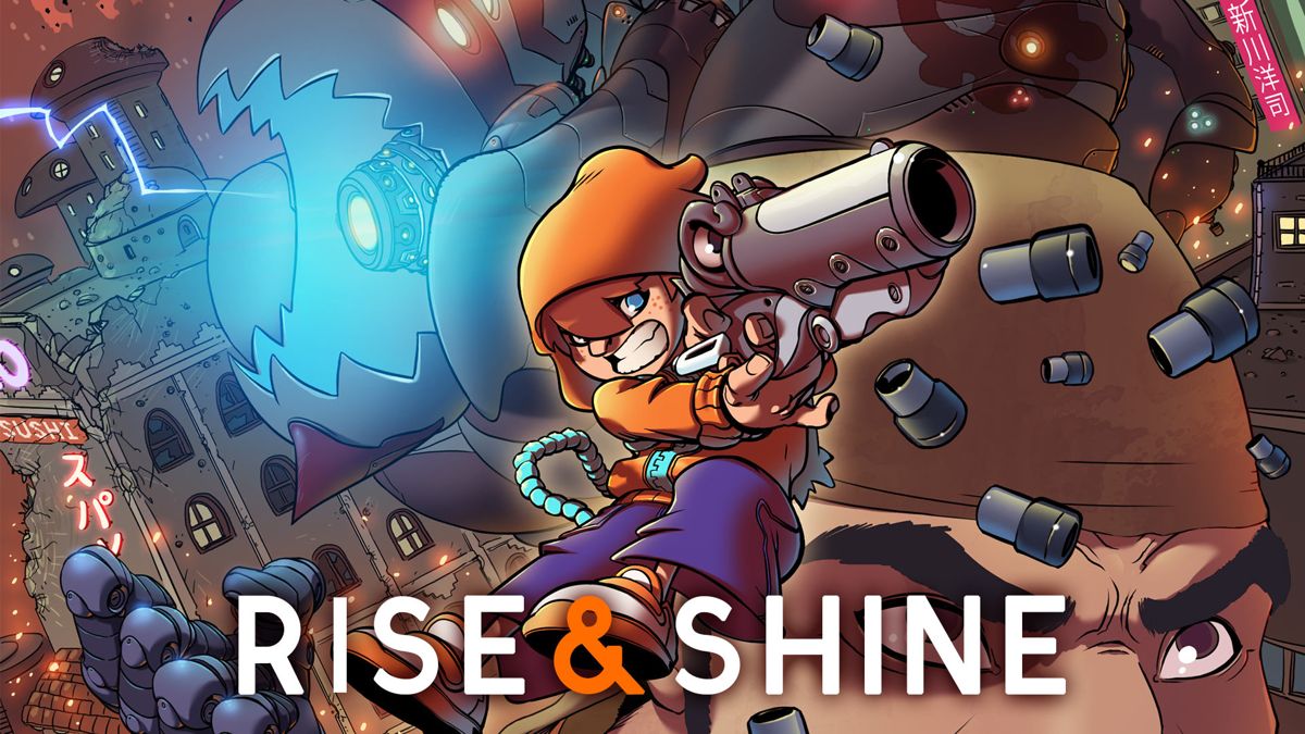 Front Cover for Rise & Shine (Nintendo Switch) (download release): 2nd version