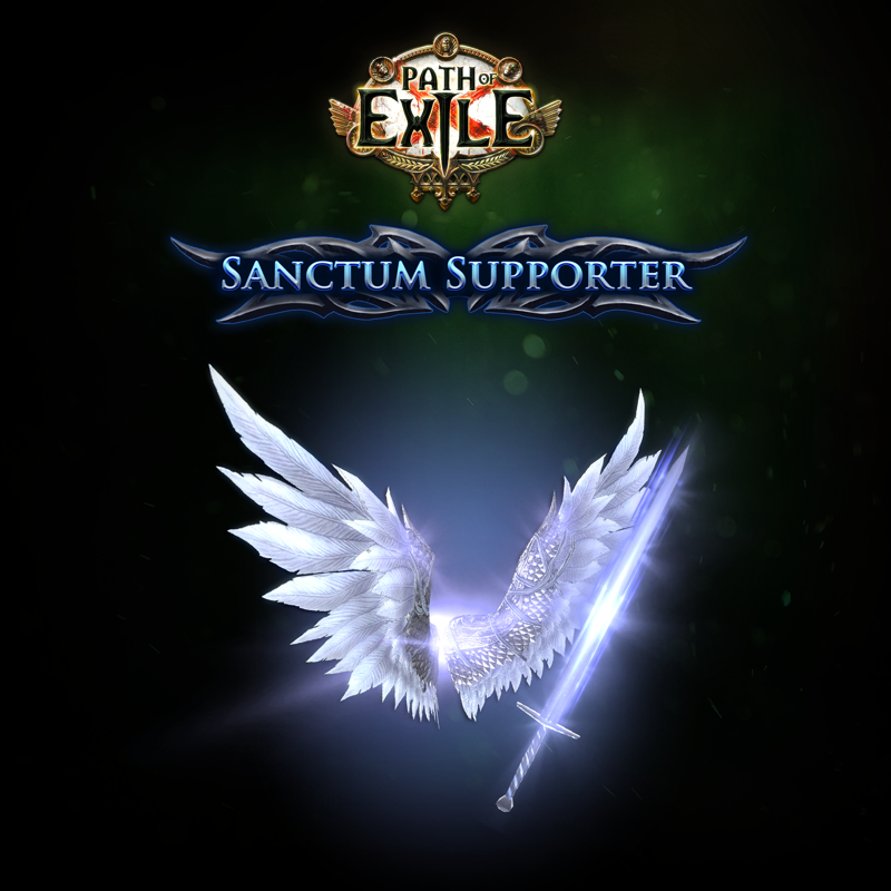 Front Cover for Path of Exile: Sanctum Supporter Pack (PlayStation 4) (download release)